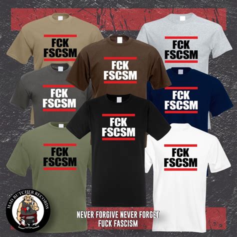 Fuck Fascism T Shirt Mbts