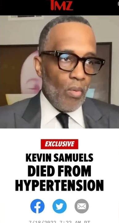 Kevin Samuels Died Because Of Hypertension Youtube