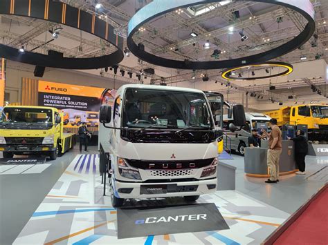 Mitsubishi Fuso Akan Luncurkan Truk Listrik Ecanter Di Giias Oto