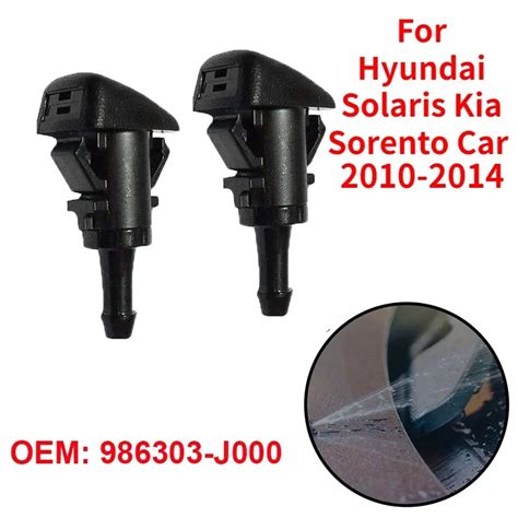 2Pcs-Front-Windshield-Washer-Jet-Nozzle-986303J000-for-Hyundai-Solaris ...