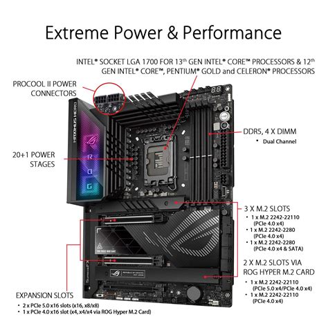 ASUS ROG MAXIMUS Z790 HERO Intel® Z790 LGA 1700 ATX motherboard | PC IMAGE MALAYSIA