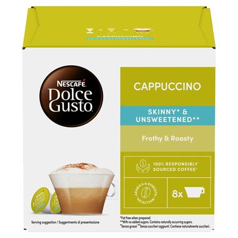 Nescafe Dolce Gusto Skinny Cappuccino Pods Ocado