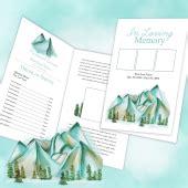 In Loving Memory Funeral Program Template ComResources