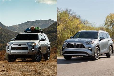 2021 Toyota 4Runner vs. Toyota Highlander – carsnspeed.net