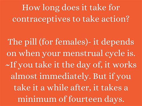 Contraceptives And Premarital Sex