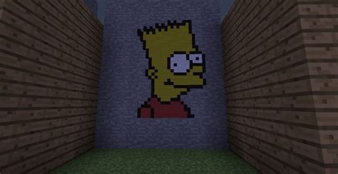 Bart simpson Minecraft Map