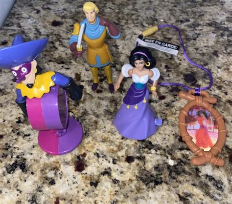 MCDONALDS HAPPY MEAL Burger King Hunchback Of Notre Dame Lot Toys 1996