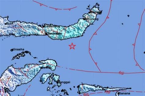 Gempa 54 Magnitudo Guncang Bolaang Uki Sulut