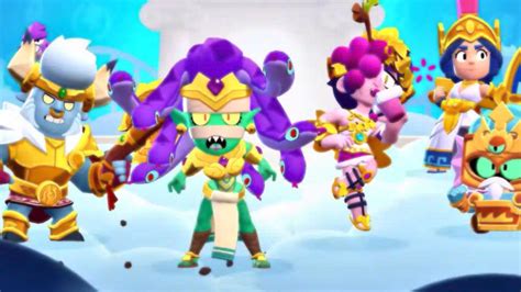 Novas Skins E Valores Da Atualiza O Do Brawl Stars Conjunto Deuses