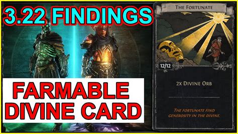 Early Discoveries Found Good Drop Rate Divine Orb Div Card