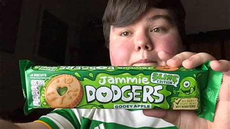 Jammie Dodgers Slime Edition Review Youtube