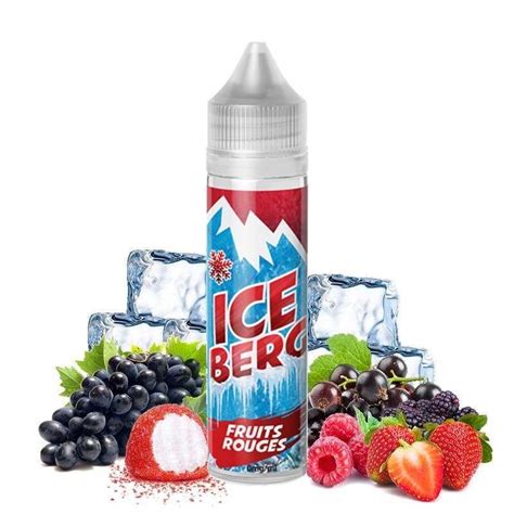 Iceberg Fruits Rouges 50ml O Juicy Au Meilleur Prix