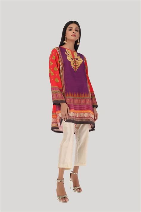 Khaadi Embroidered Kurta Collection 2019 20 Khaadi Dresses