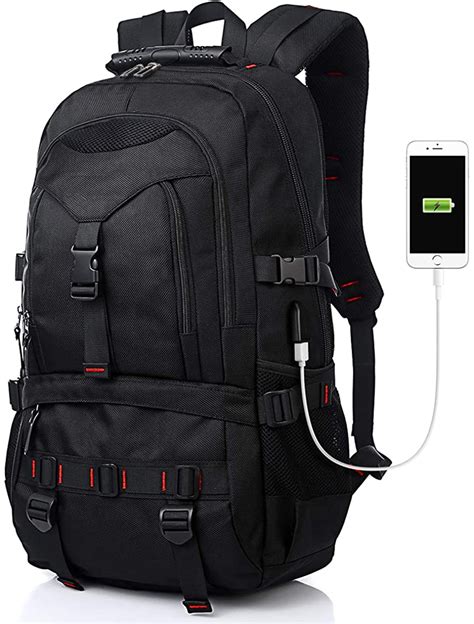 Tocode Laptop Backpack 17-Inch Bag with USB Charging Port & Headphone Port - Walmart.com