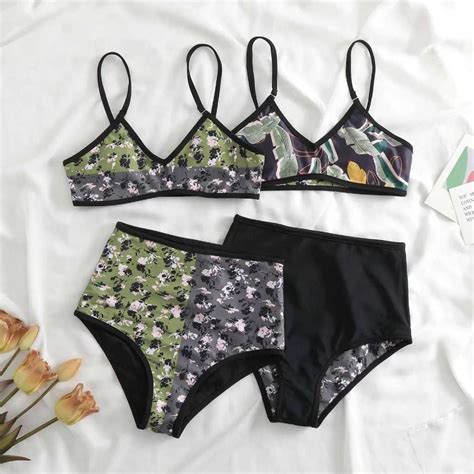Jual 𝐑𝐄𝐀𝐃𝐘 𝐒𝐓𝐎𝐂𝐊 𝐒𝐀𝐅 LUNA green reversible bikini set pcs woman