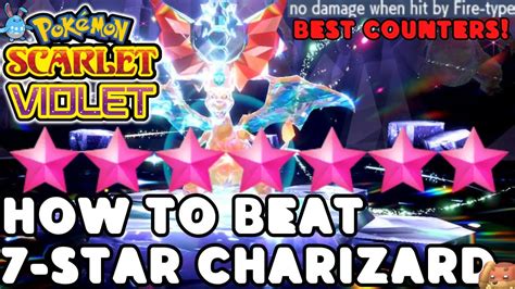 How To Beat Star Charizard Tera Raid Event In Pokemon Scarlet And