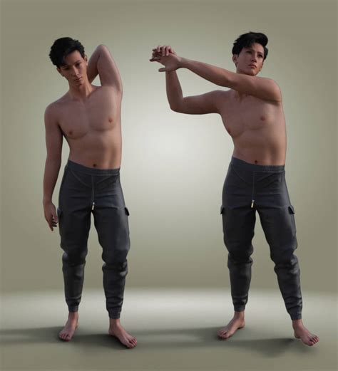 Top Model Male Pose Pack For G9m And G9m Daz Content By Orenishi966