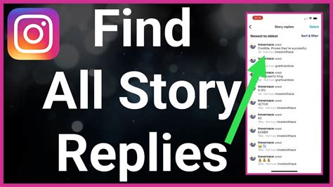 How To See All Instagram Story Replies Youtube