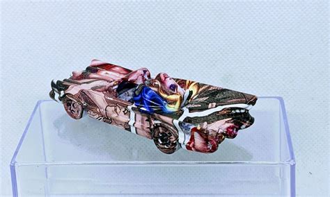 Mavin Hot Wheels TV Series Batmobile Custom Harley Quinn Wrapped