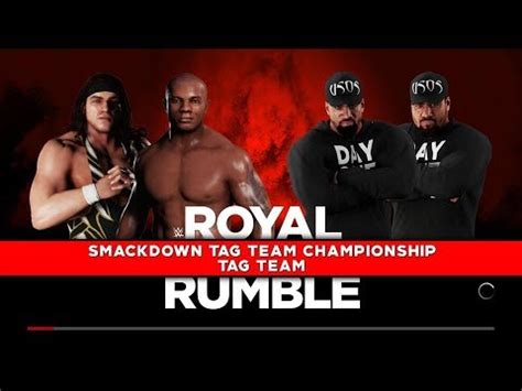 Wwe K Royal Rumble Shelton Benjamin Chad Gable Vs The Usos