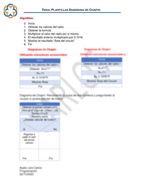 SOLUTION Diagramas De Chapin Por Ayala Lara Carlos Studypool