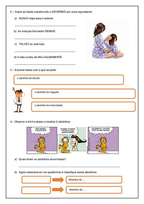 Atividade Sobre Adverbios Ano Edulearn Porn Sex Picture