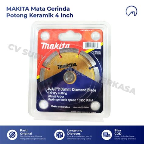 Jual Mata Potong Keramik Inch Kering Makita Diamond Wheel Dry