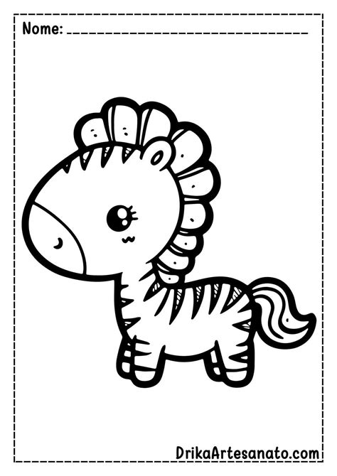 Desenhos De Zebras Para Colorir Gr Tis Em Pdf