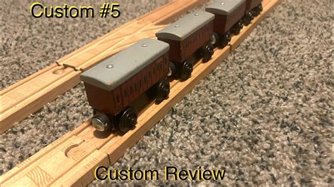 Thomas Wooden Railway Custom Review Branch Line Coaches Youtube