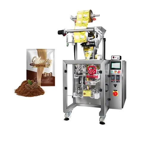 Shengwei Machinery Reliable Four Sides Sealing 3 In 1 Coffee Sachet