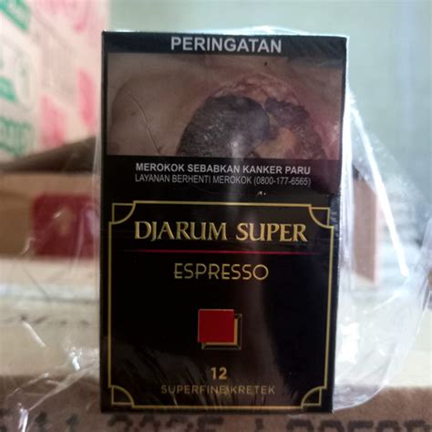 Jual Rokok Djarum Super Espresso Isi Batang Kretek Bungkus