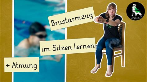 Zu Hause Brustschwimmen Lernen Armzug Atmung Bung Vh B