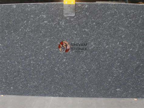 Polished Steel Grey Granite Slab Thickness 15 30 Mm At Rs 124 Sq Ft