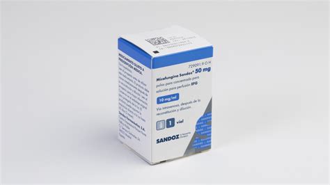 Micafungina Sandoz Efg Mg Vial Polvo Para Solucion Para Perfusion