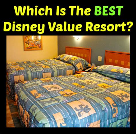 What Is The Best Value Resort At Walt Disney World