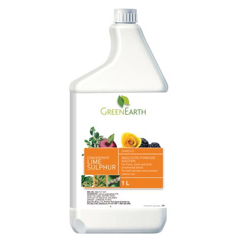 Green Earth Lime Sulphur Concentrate 1l Hydrofarm Canada