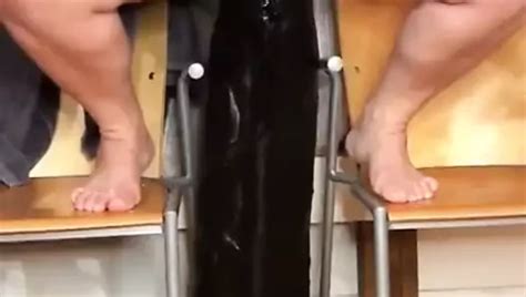 Pushing Him In The Swing Huge Dildo Pegging Porn XHamster