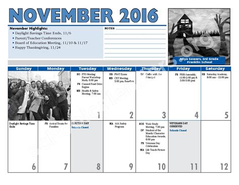 Hempstead Union Free School District Calendars – Hempstead, NY