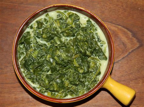 Сливочный шпинат – Рецепты – Домашний