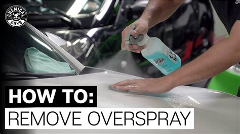 How To Remove Clear Coat Overspray The Car How