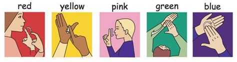 Makaton Colours