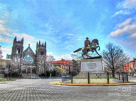 Richmond VA Virginia - J.E.B. Stuart Monument Photograph by Dave Lynch ...