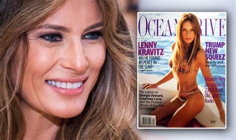 Melania Trump Donald Trumps Wife Modelling Career Revealed Express