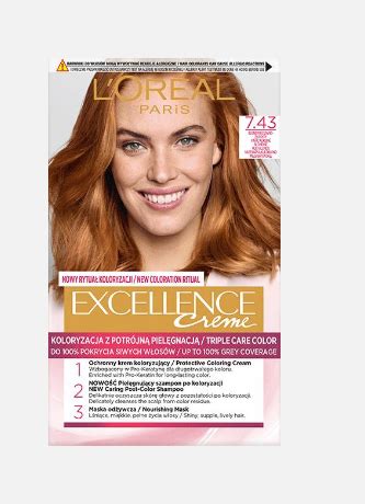 L Oréal Paris Excellence Creme Hair dye 7 43 Blonde copper gold