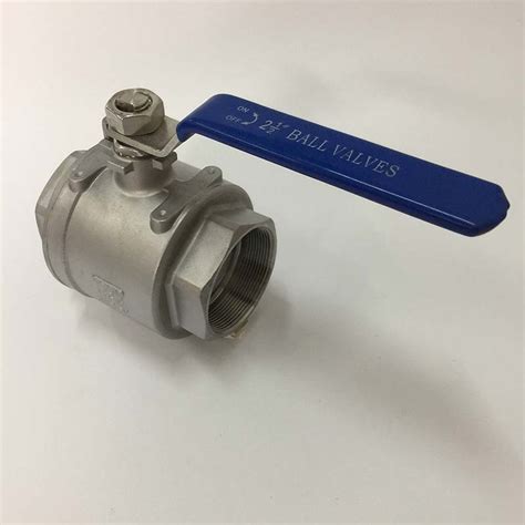 两片式球阀316L不锈钢内螺纹连接1000 WOG BALL VALVE CF8M 阿里巴巴