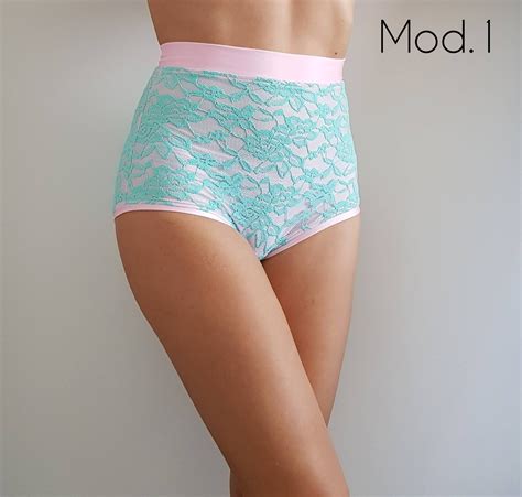 High Waisted Panties Sewing Pattern For Women Lingerie Etsy