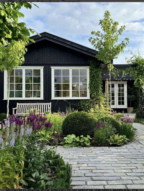 Havedesign, Cottagehave, Hus farver