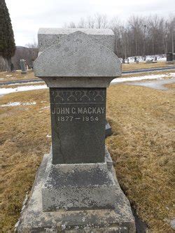 John Charles Mackay 1877 1954 Mémorial Find a Grave