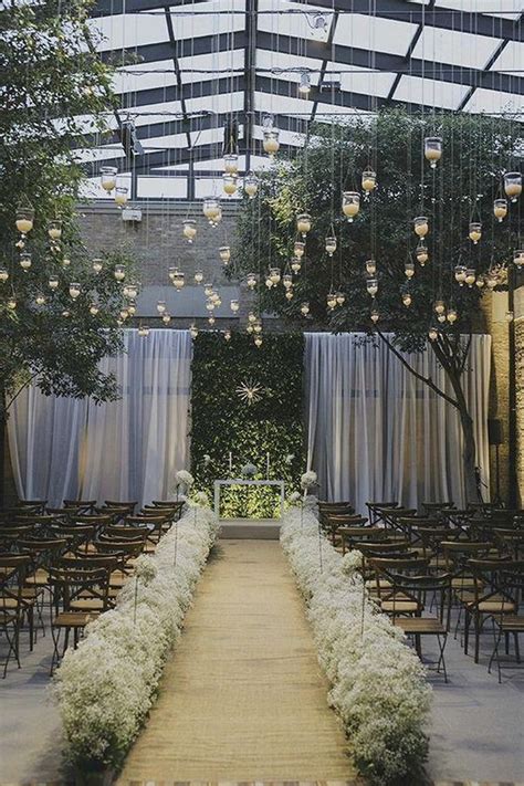 Top Rustic Indoor Wedding Arches And Aisle Ideas For Ceremony