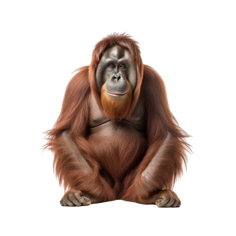 Ai Generated Orangutan Clip Art 40216292 Png